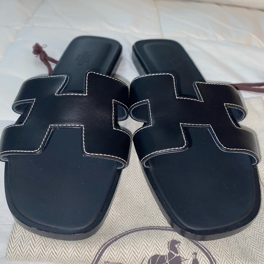 Hermes Oran sandals